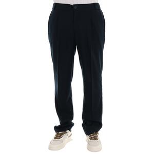 PANTALONE PINCES BLU